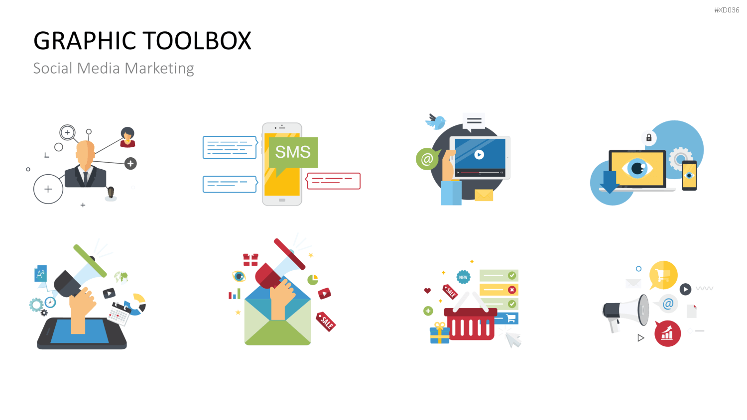 Online Marketing Bundle PowerPoint-Vorlage