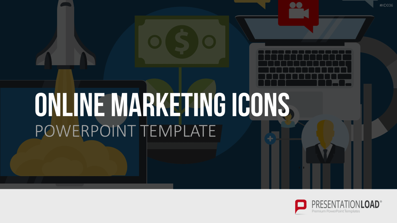 Online Marketing Bundle PowerPoint-Vorlage