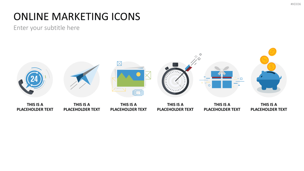 Online Marketing Bundle PowerPoint-Vorlage