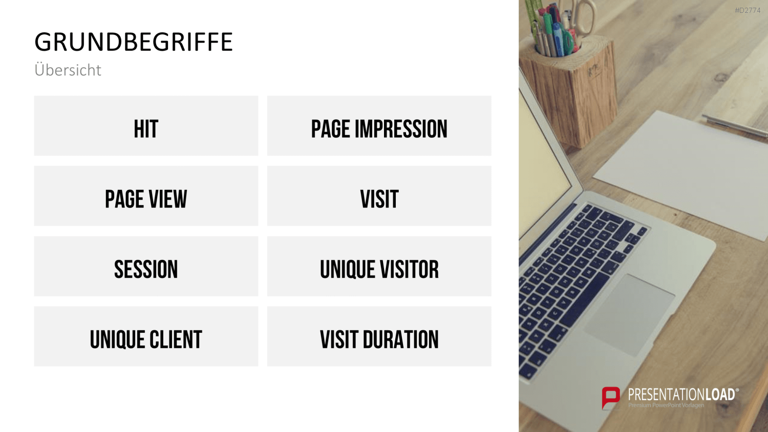 Online Marketing Strategie PowerPoint-Vorlage