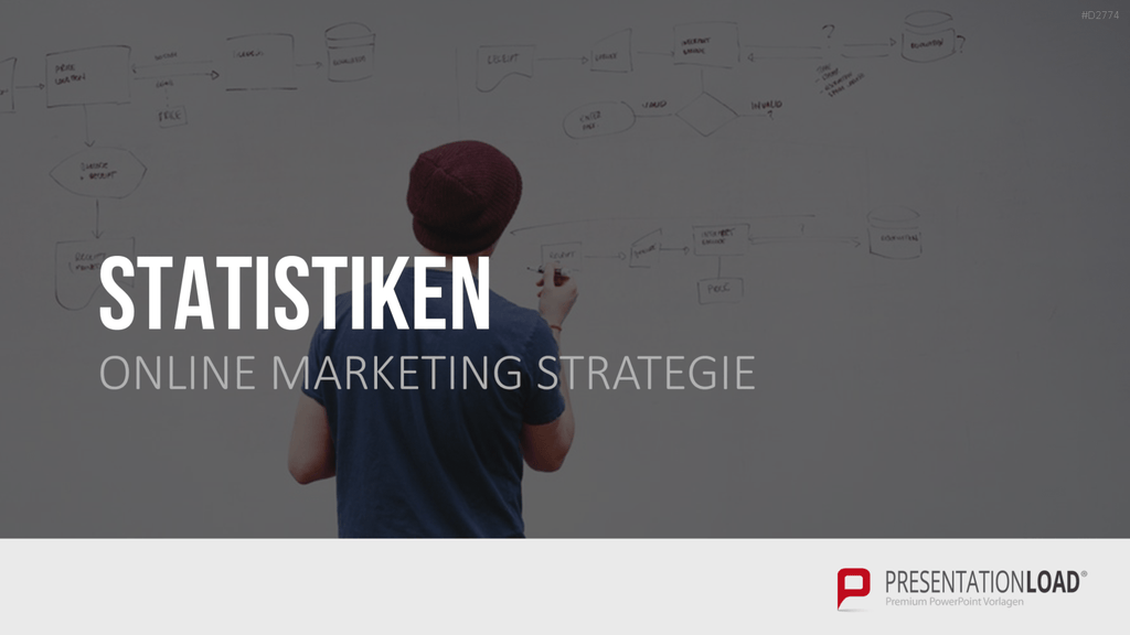 Online Marketing Strategie PowerPoint-Vorlage