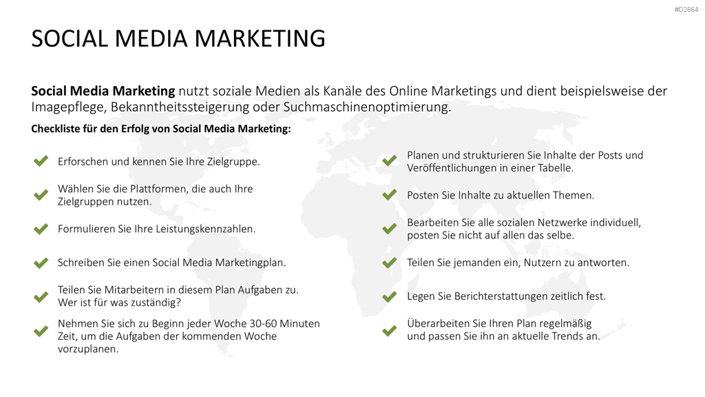 Online Marketing Toolbox PowerPoint-Vorlage