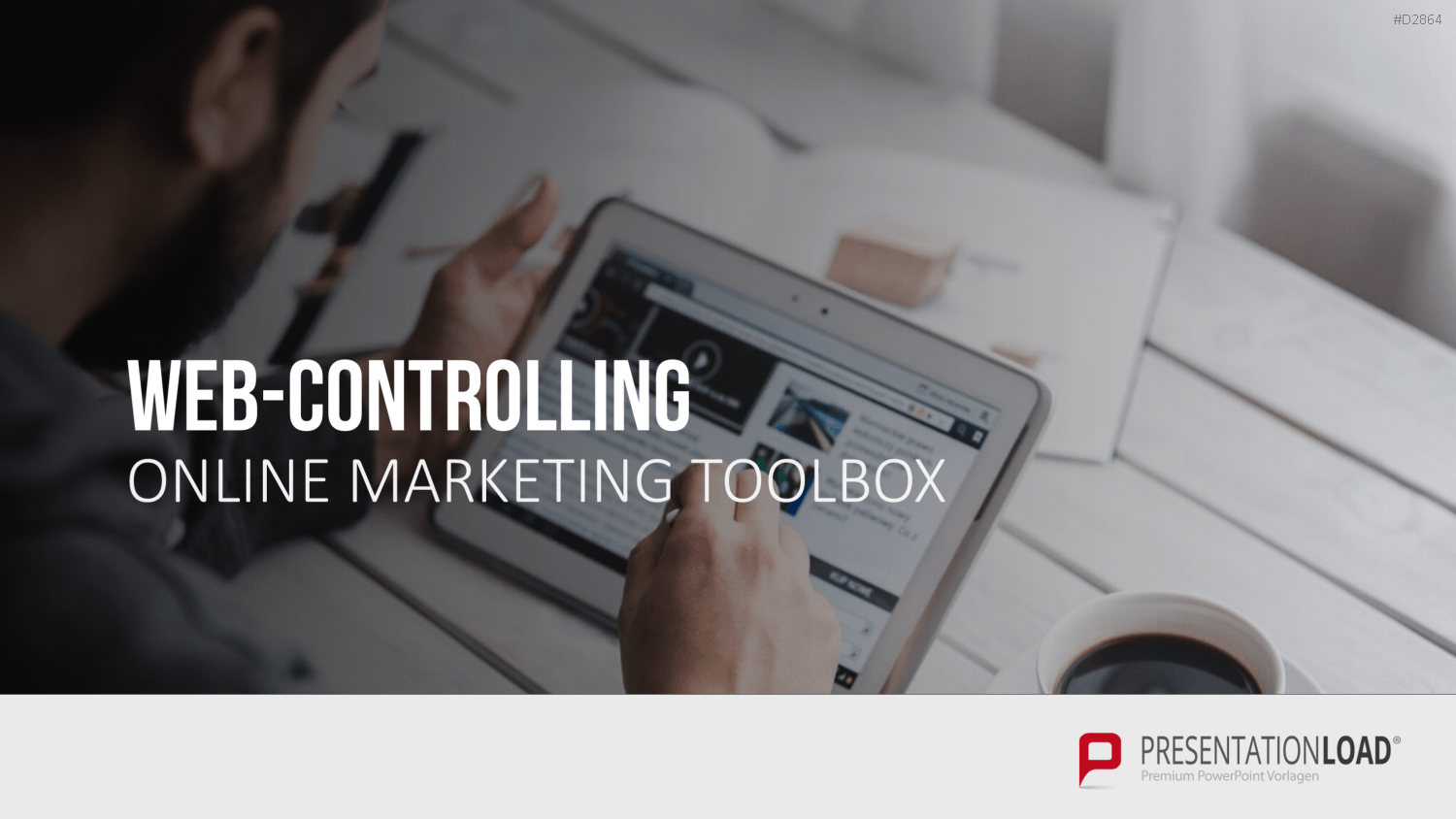 Online Marketing Toolbox PowerPoint-Vorlage