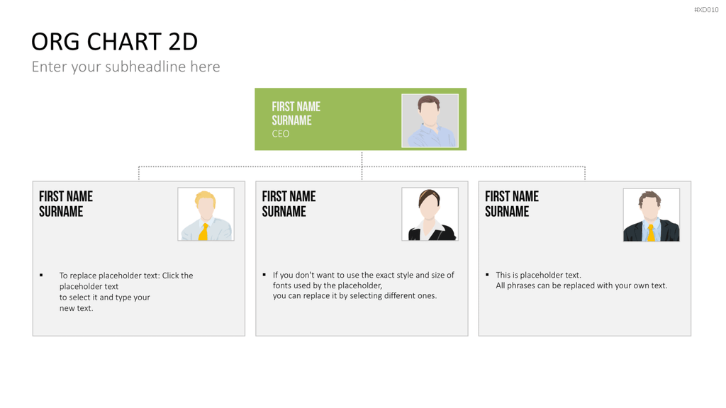 Organigramm Bundle PowerPoint-Vorlage