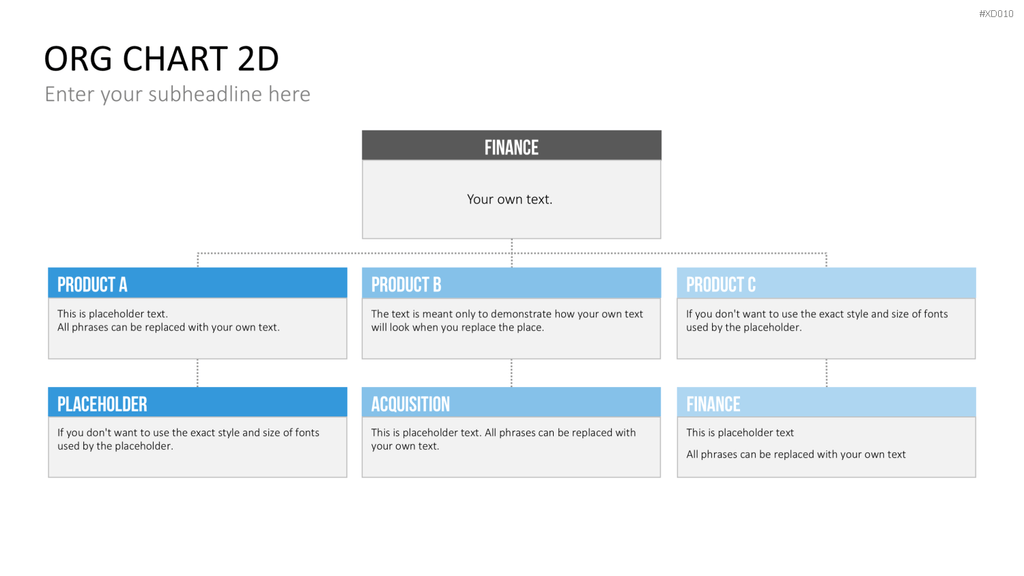 Organigramm Bundle PowerPoint-Vorlage