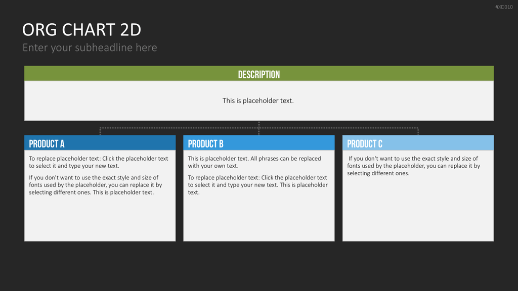 Organigramm Bundle PowerPoint-Vorlage