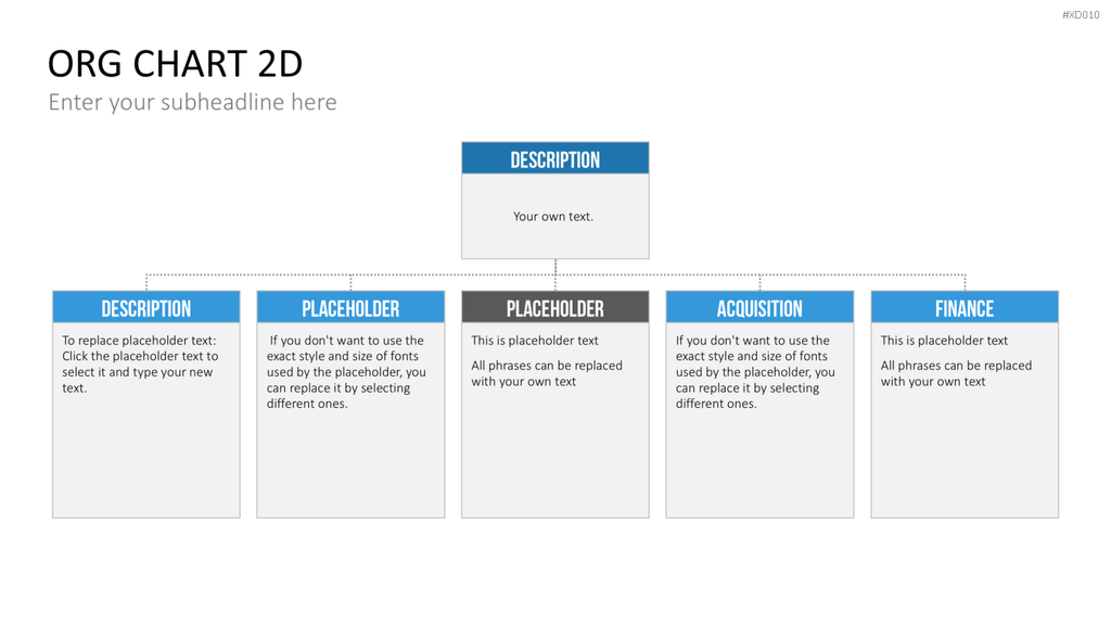 Organigramm Bundle PowerPoint-Vorlage