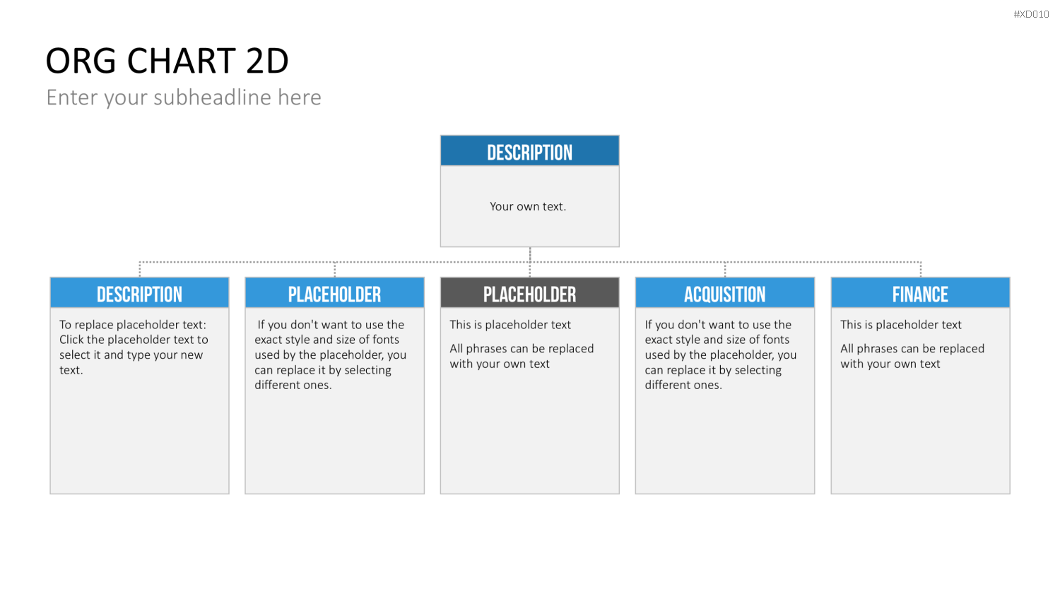 Organigramm Bundle PowerPoint-Vorlage