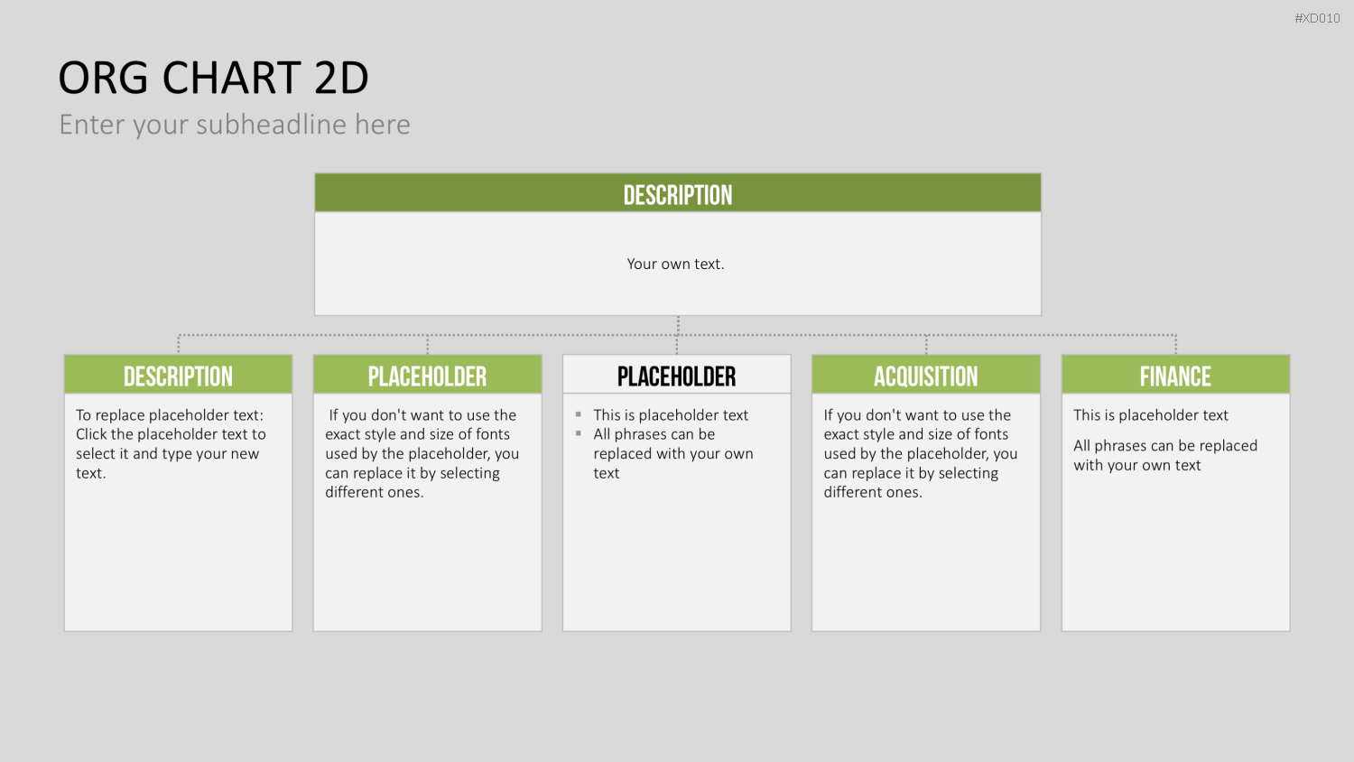 Organigramm Bundle PowerPoint-Vorlage