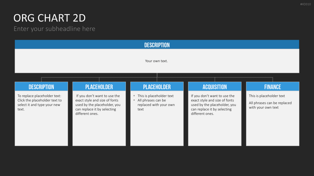 Organigramm Bundle PowerPoint-Vorlage