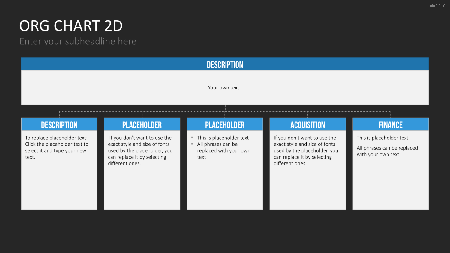 Organigramm Bundle PowerPoint-Vorlage