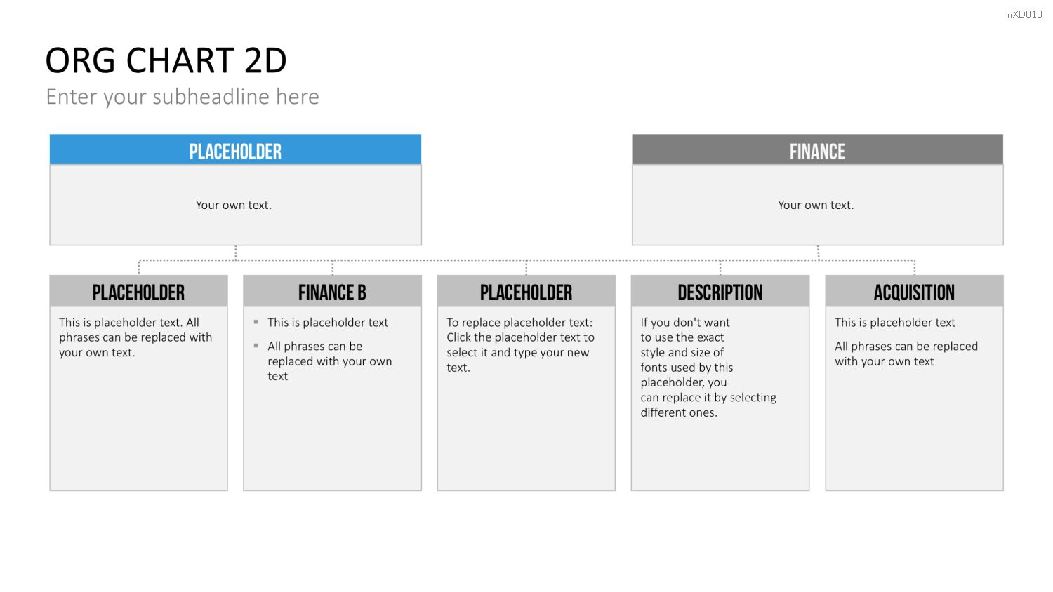 Organigramm Bundle PowerPoint-Vorlage