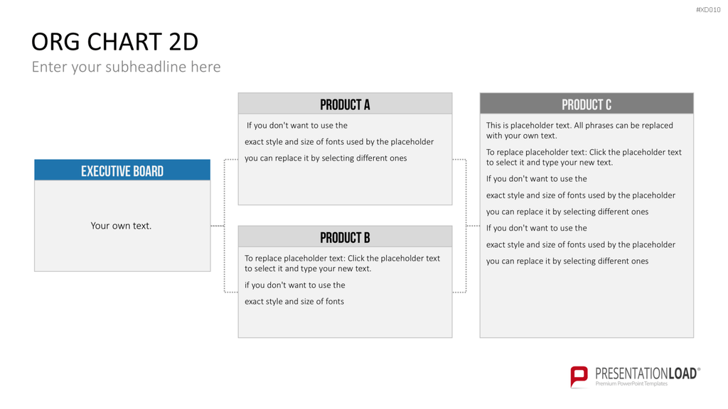 Organigramm Bundle PowerPoint-Vorlage
