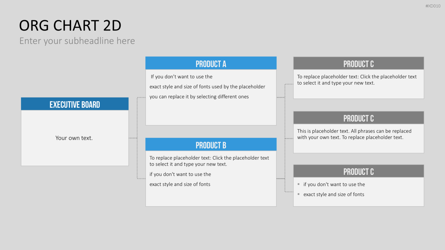 Organigramm Bundle PowerPoint-Vorlage