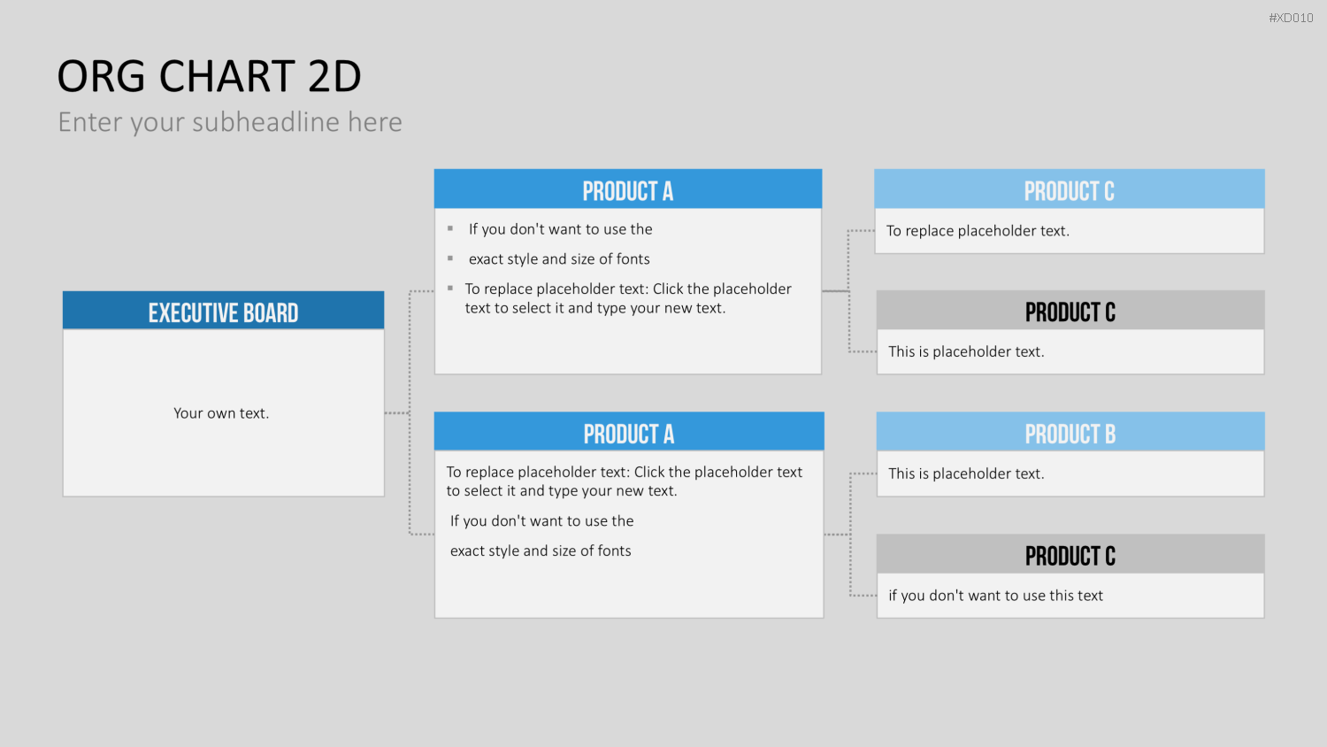 Organigramm Bundle PowerPoint-Vorlage