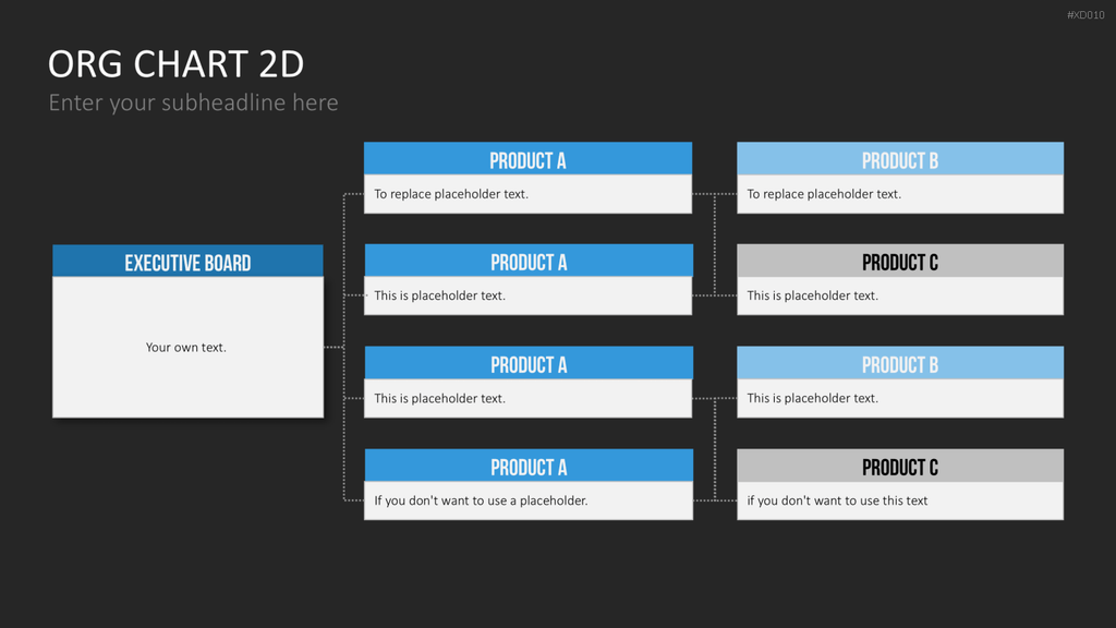 Organigramm Bundle PowerPoint-Vorlage