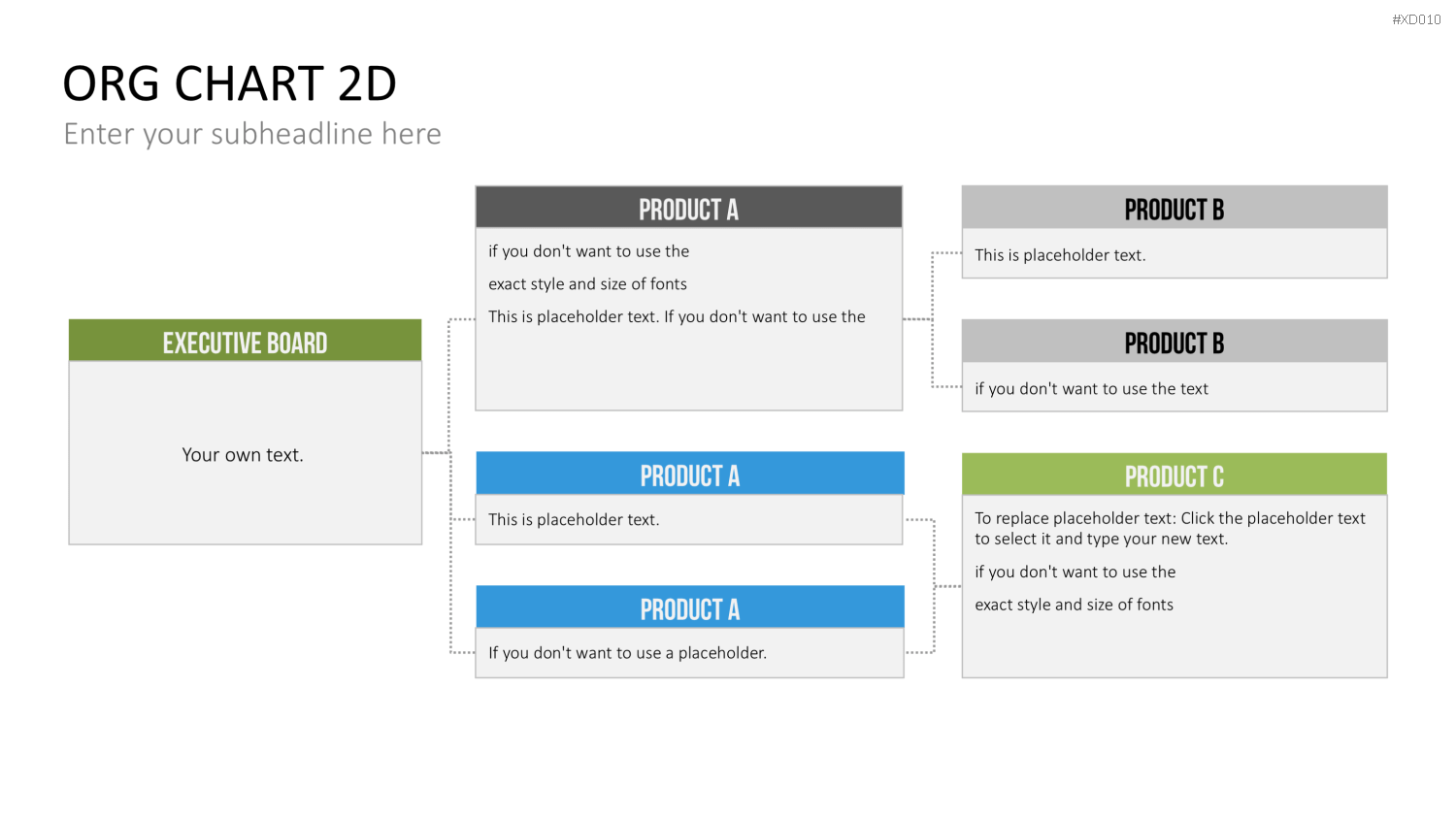 Organigramm Bundle PowerPoint-Vorlage