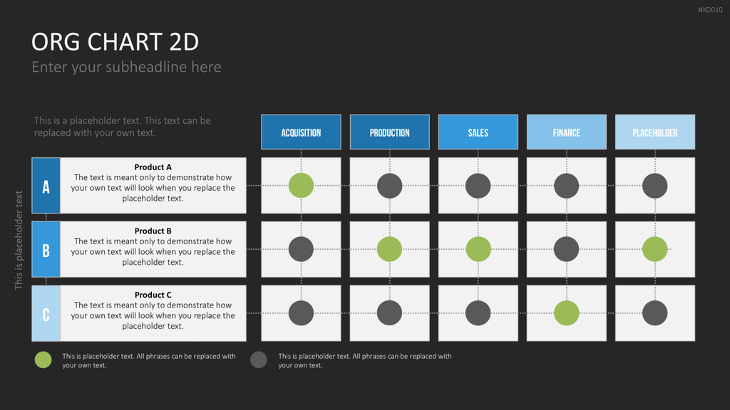 Organigramm Bundle PowerPoint-Vorlage