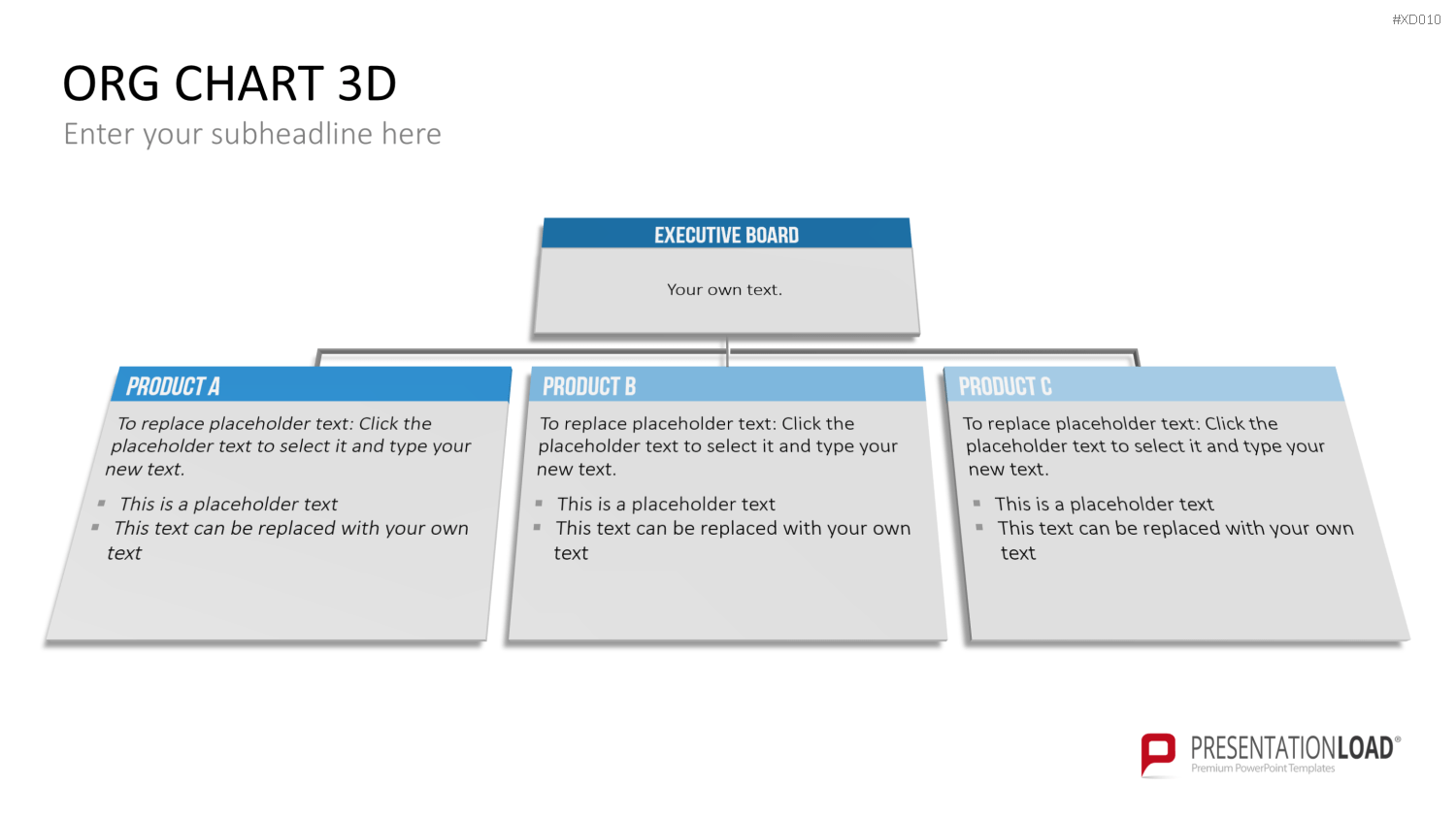 Organigramm Bundle PowerPoint-Vorlage