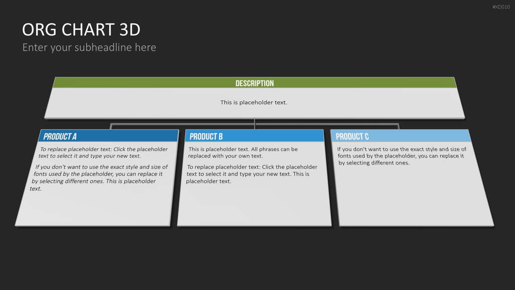 Organigramm Bundle PowerPoint-Vorlage
