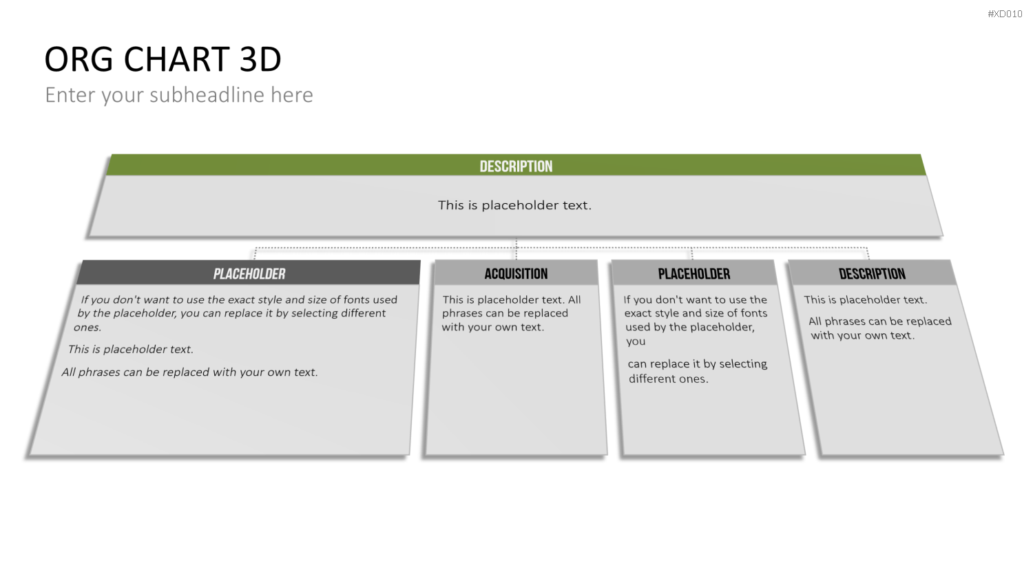 Organigramm Bundle PowerPoint-Vorlage