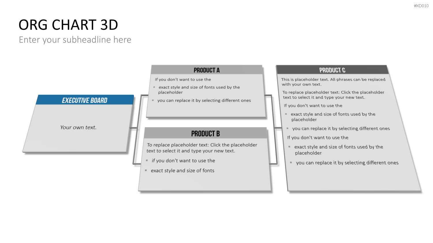 Organigramm Bundle PowerPoint-Vorlage