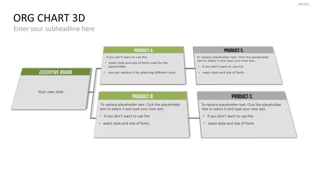 Organigramm Bundle PowerPoint-Vorlage