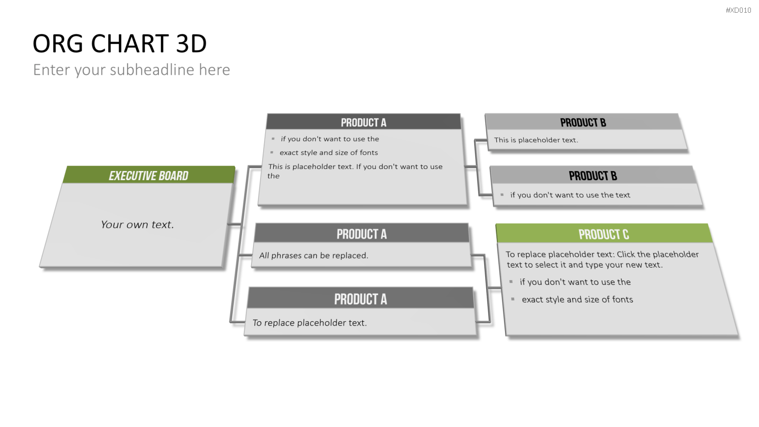 Organigramm Bundle PowerPoint-Vorlage