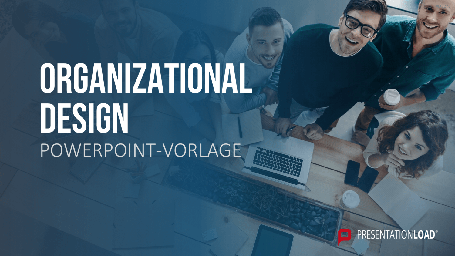 Organizational Design PowerPoint-Vorlage