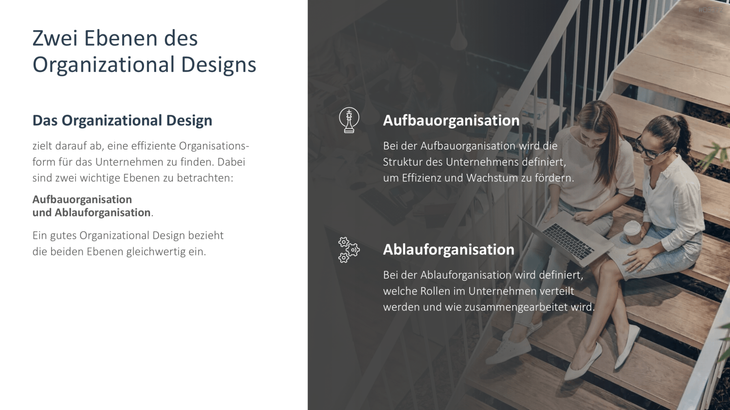 Organizational Design PowerPoint-Vorlage