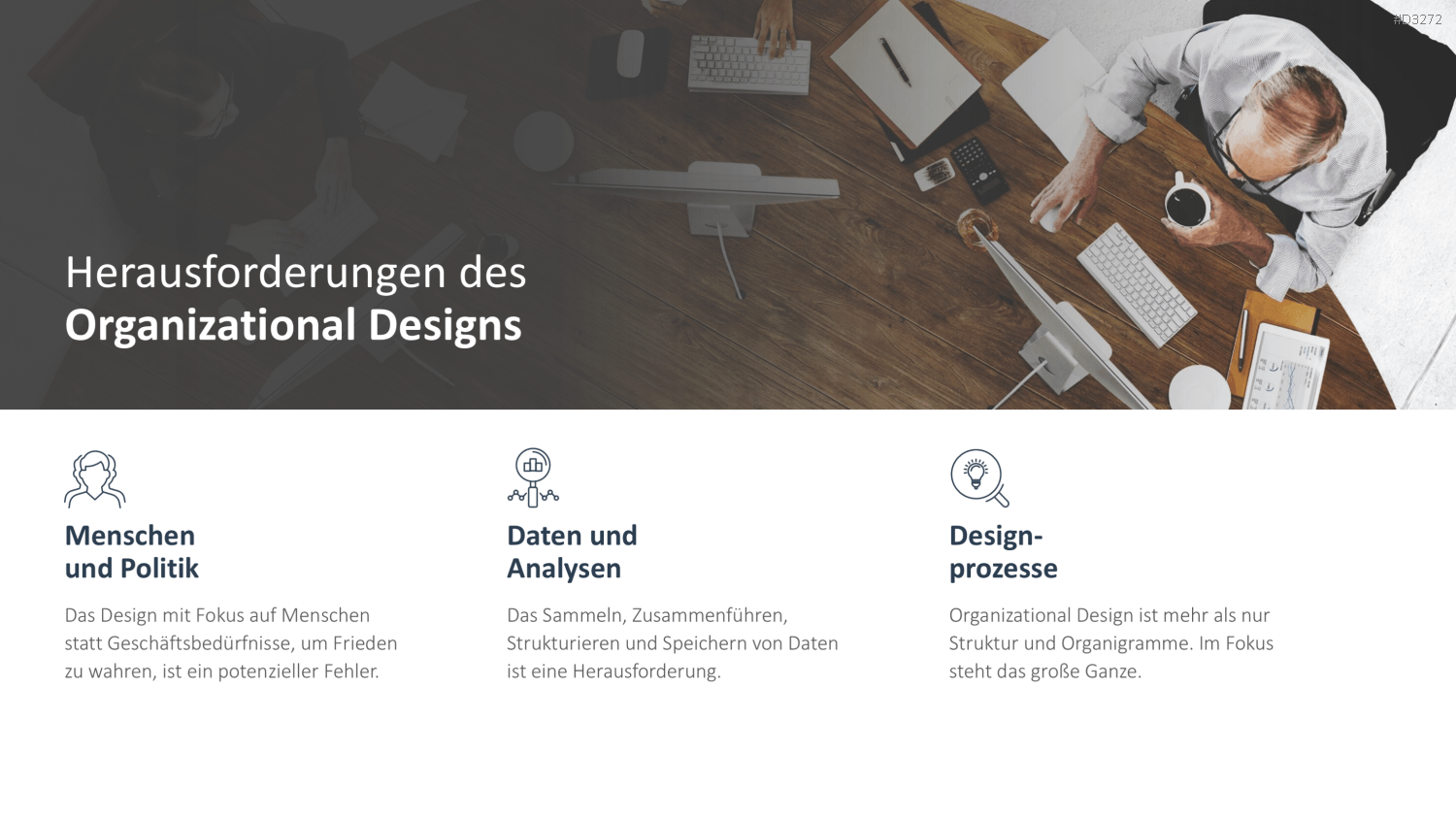 Organizational Design PowerPoint-Vorlage
