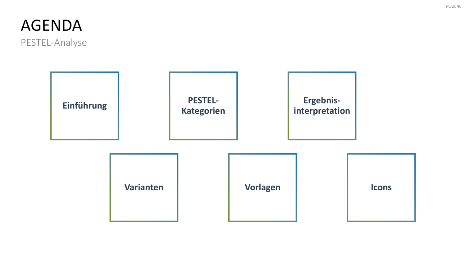 PESTEL-Analyse PowerPoint-Vorlage