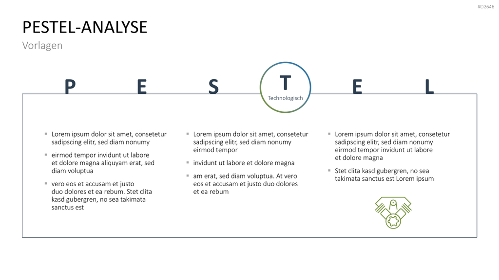 PESTEL-Analyse PowerPoint-Vorlage