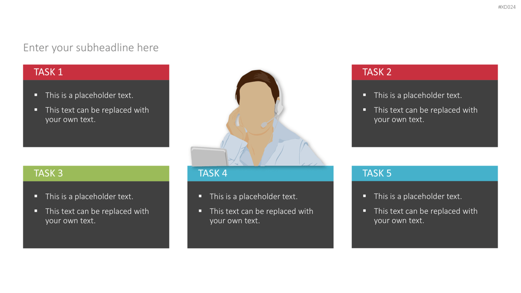 Personen-Silhouetten Bundle2 PowerPoint-Vorlage