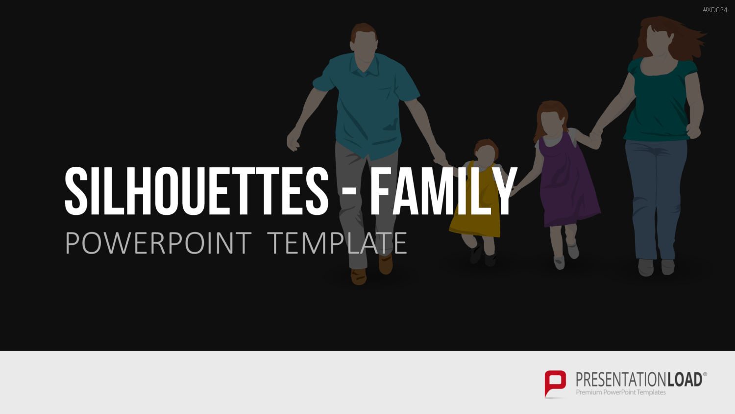 Personen-Silhouetten Bundle2 PowerPoint-Vorlage