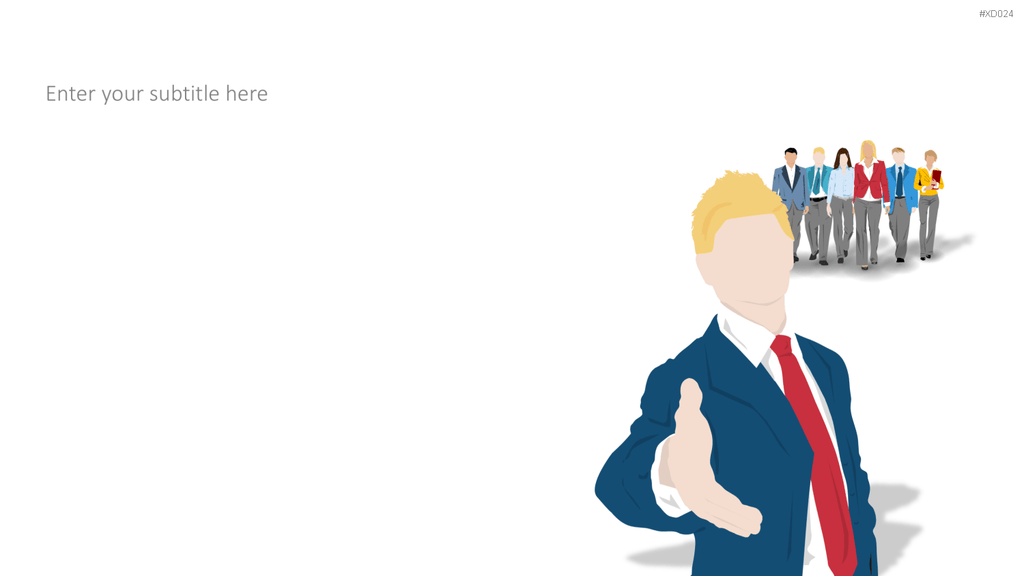 Personen-Silhouetten Bundle2 PowerPoint-Vorlage