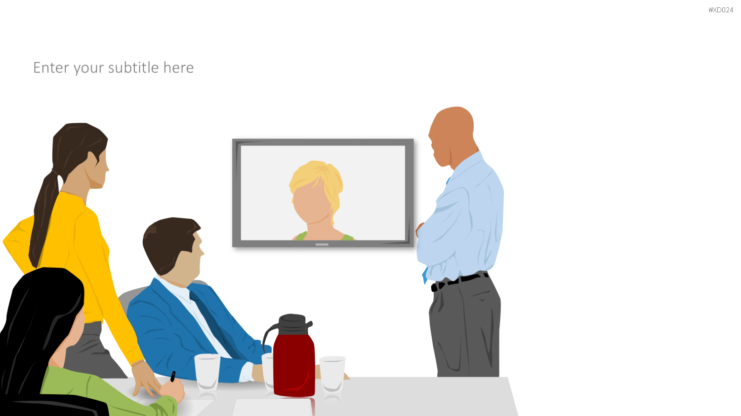 Personen-Silhouetten Bundle2 PowerPoint-Vorlage