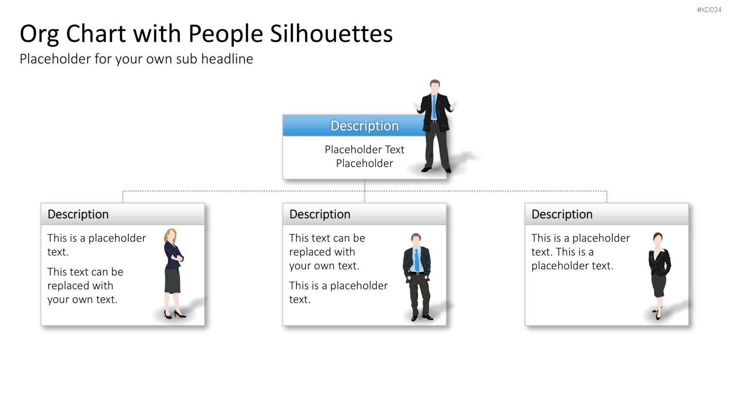Personen-Silhouetten Bundle2 PowerPoint-Vorlage