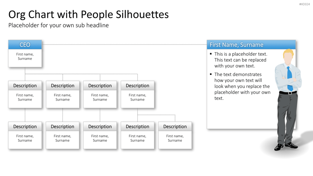 Personen-Silhouetten Bundle2 PowerPoint-Vorlage