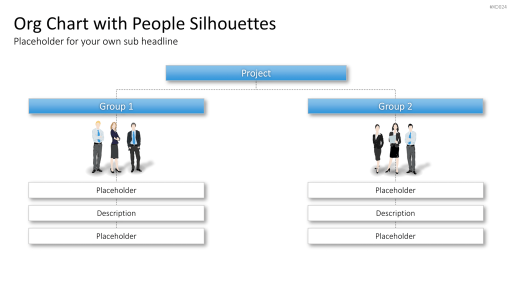 Personen-Silhouetten Bundle2 PowerPoint-Vorlage