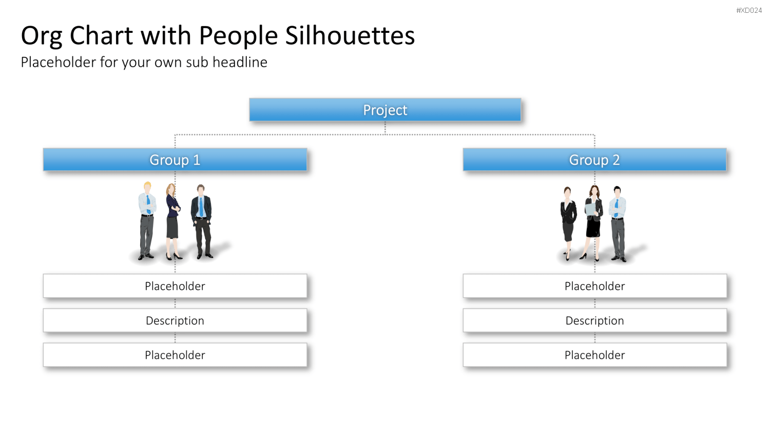 Personen-Silhouetten Bundle2 PowerPoint-Vorlage
