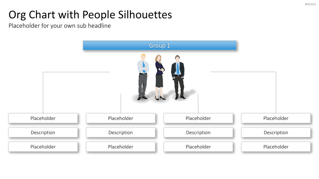 Personen-Silhouetten Bundle2 PowerPoint-Vorlage