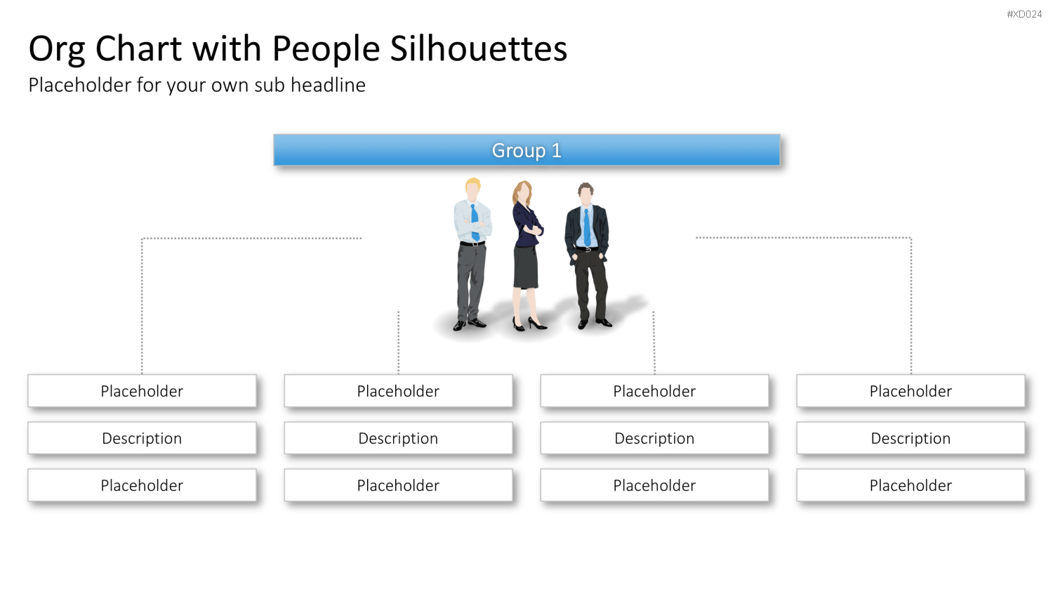 Personen-Silhouetten Bundle2 PowerPoint-Vorlage