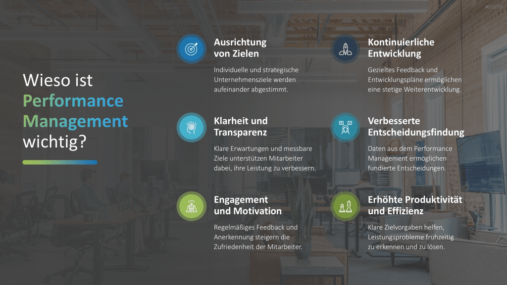 Performance Management PowerPoint-Vorlage