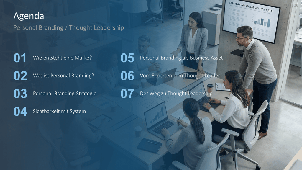 Personal Branding / Thought Leadership PowerPoint Template