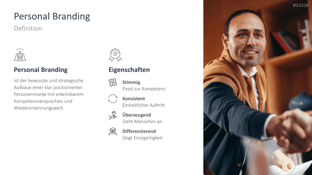 Personal Branding / Thought Leadership PowerPoint Template