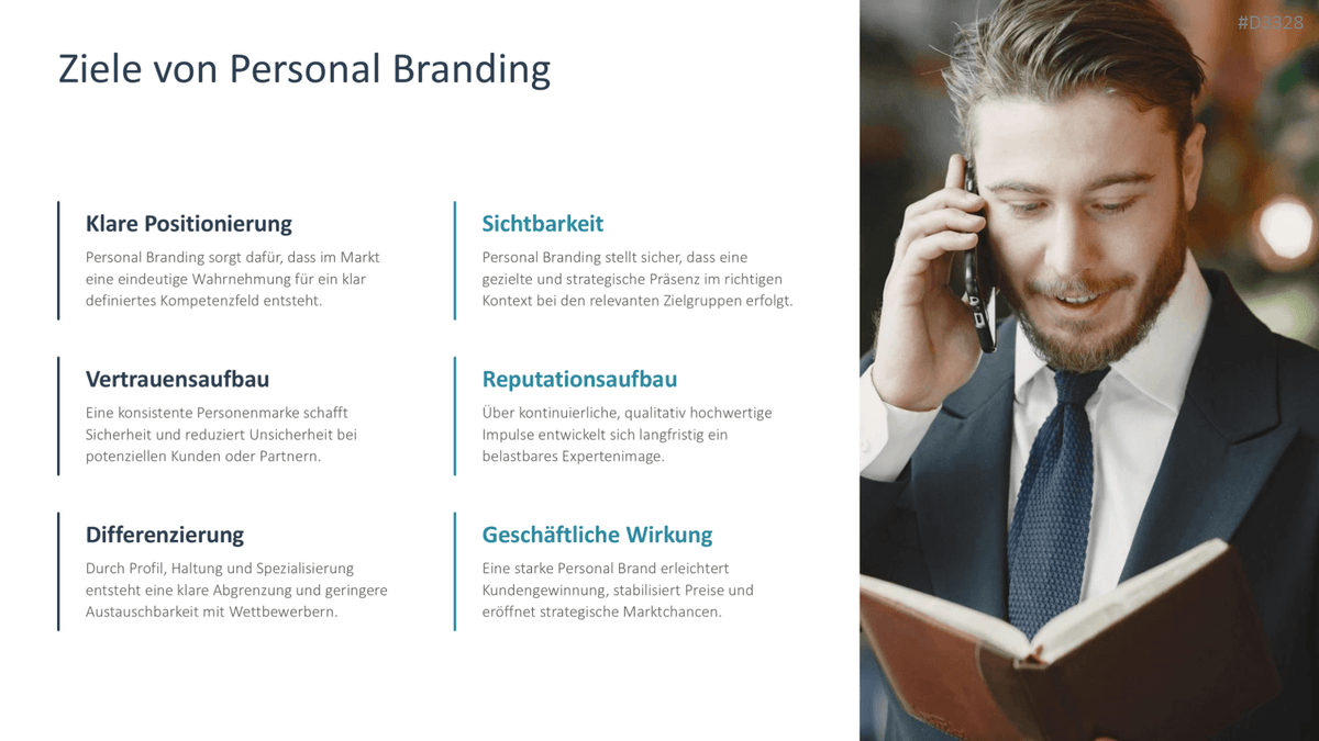 Personal Branding / Thought Leadership PowerPoint Template