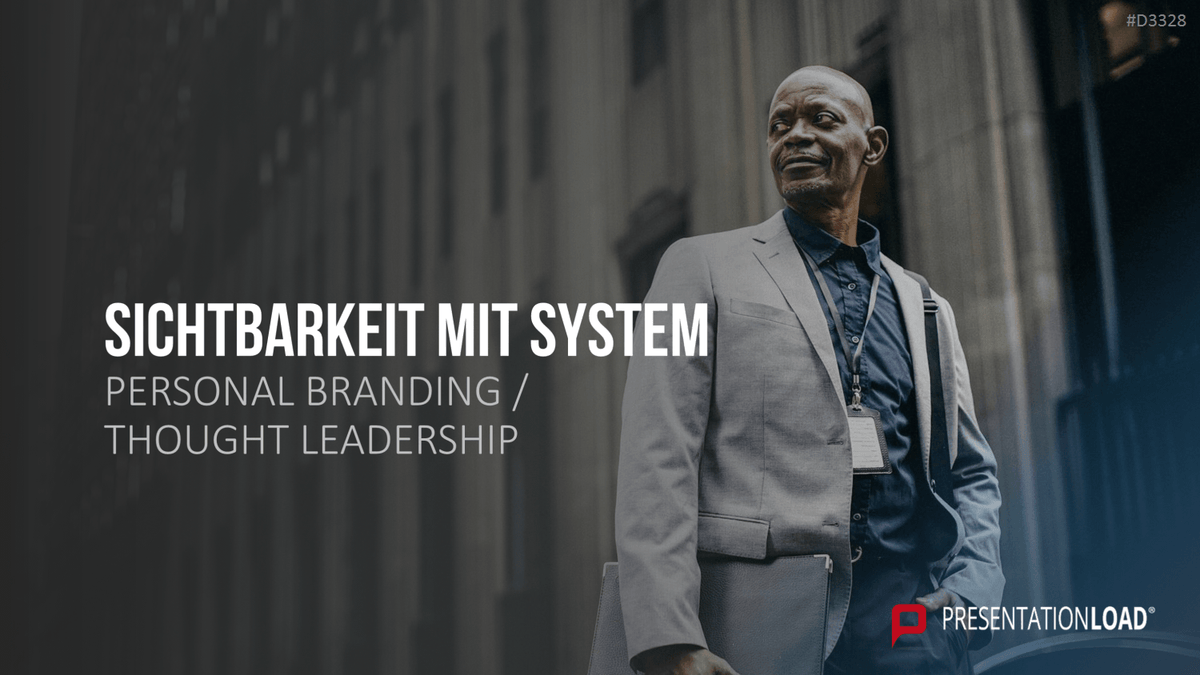 Personal Branding / Thought Leadership PowerPoint Template