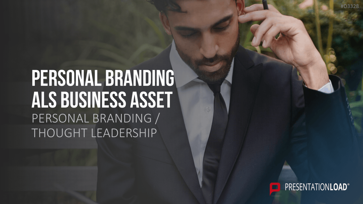 Personal Branding / Thought Leadership PowerPoint Template