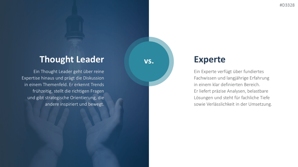 Personal Branding / Thought Leadership PowerPoint Template